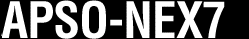 APSO-NEX7